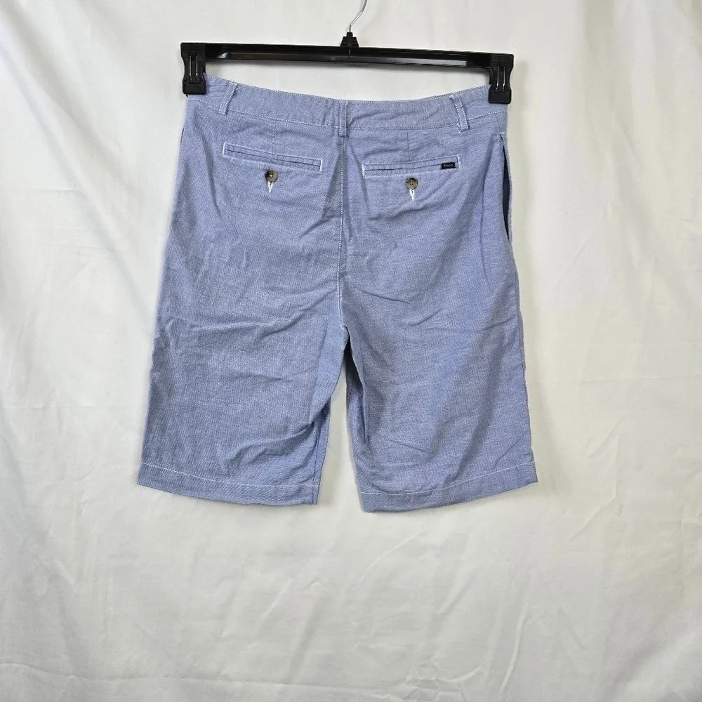 Polo‎ Ralph Lauren Boys Blue Chambray Preppy Classic Chino Shorts 18 Minimalist